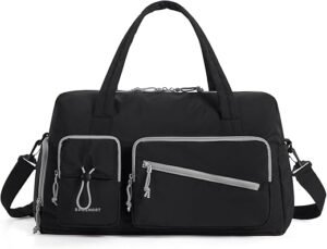 29L BAGSMART Travel Duffle Bag with Shoe Compartment