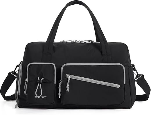 29L BAGSMART Travel Duffle Bag with Shoe Compartment