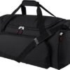 55L Black Sports Duffle Bag - Ultimate Gym Companion!