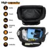 55L Black Sports Duffle Bag - Ultimate Gym Companion!