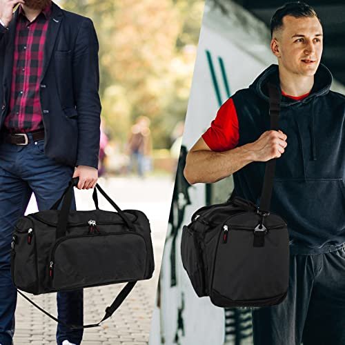 55L Black Sports Duffle Bag - Ultimate Gym Companion!