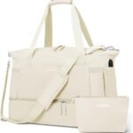 ETRONIK Women's Travel Gym Bag with USB & Shoe Compartment