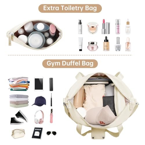 ETRONIK Women's Travel Gym Bag with USB & Shoe Compartment
