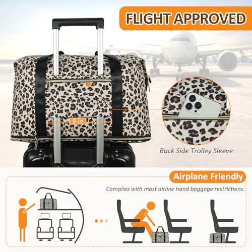 Expandable Travel Duffle Bag with Toiletry & Shoe Bags