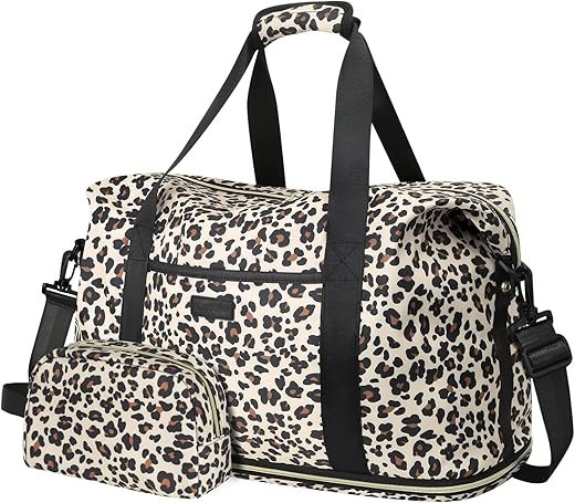 Expandable Travel Duffle Bag with Toiletry & Shoe Bags