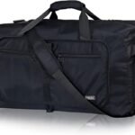 Fmeida 65L Foldable Duffle Bag with Shoe Compartment