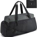 Foldable BAGSMART Gym Duffle Bag with Shoe Compartment