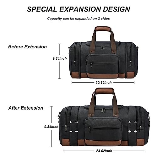 Litvyak Canvas Duffle Bag: Stylish Travel Companion