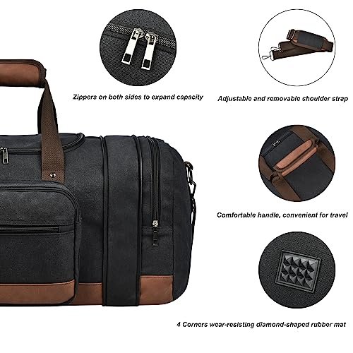 Litvyak Canvas Duffle Bag: Stylish Travel Companion