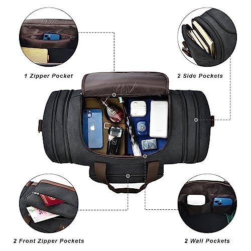 Litvyak Canvas Duffle Bag: Stylish Travel Companion