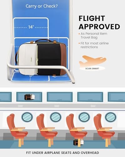 LOVEVOOK 40L TSA-Approved Women's Travel Backpack