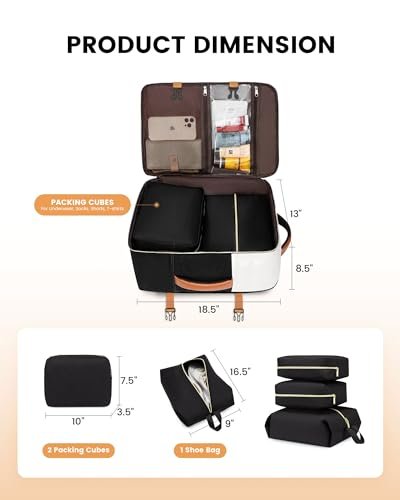 LOVEVOOK 40L TSA-Approved Women's Travel Backpack