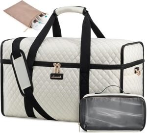 LOVEVOOK Stylish 180-Degree Travel Duffle Bag for Women