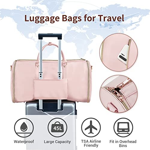 Stylish 2-in-1 Travel Garment Bag for Women