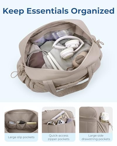 Stylish BAGSMART Women's Gym & Travel Duffle Bag