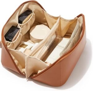 Stylish EACHY Travel Makeup Bag - Large & Waterproof!