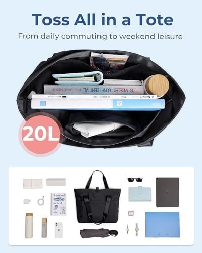 Stylish Foldable Tote Bag for Women - Travel & Work