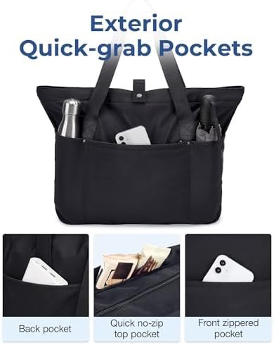 Stylish Foldable Tote Bag for Women - Travel & Work