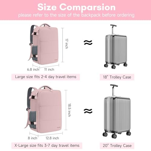 Stylish Travel Backpack with USB Port & Shoe Pouch