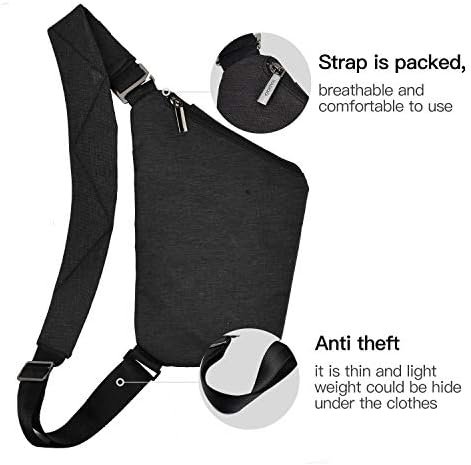 VADOO Anti-Theft Sling Bag: Lightweight Crossbody for All