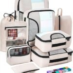 Veken 8-Piece Packing Cubes Set for Effortless Travel