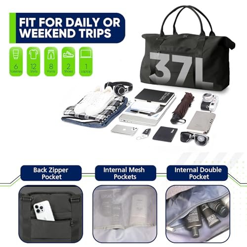 Versatile Travel Duffle Bag: Gym, Weekend & Hospital Use