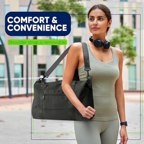 Versatile Travel Duffle Bag: Gym, Weekend & Hospital Use