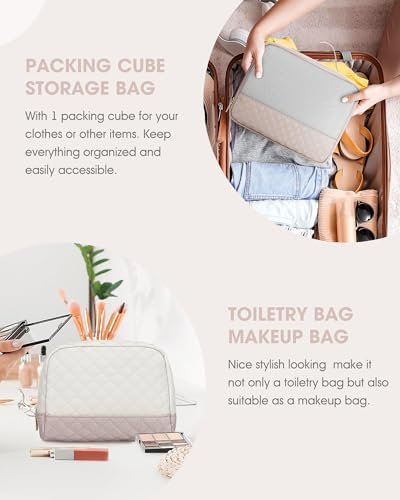 Versatile Women's Travel Duffle Bag with Shoe & Wet Pocket