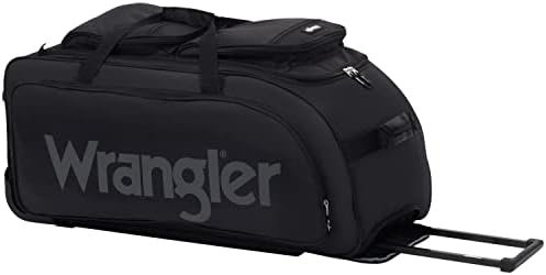 Wrangler 30" Wesley Rolling Duffel Bag: Stylish & Durable